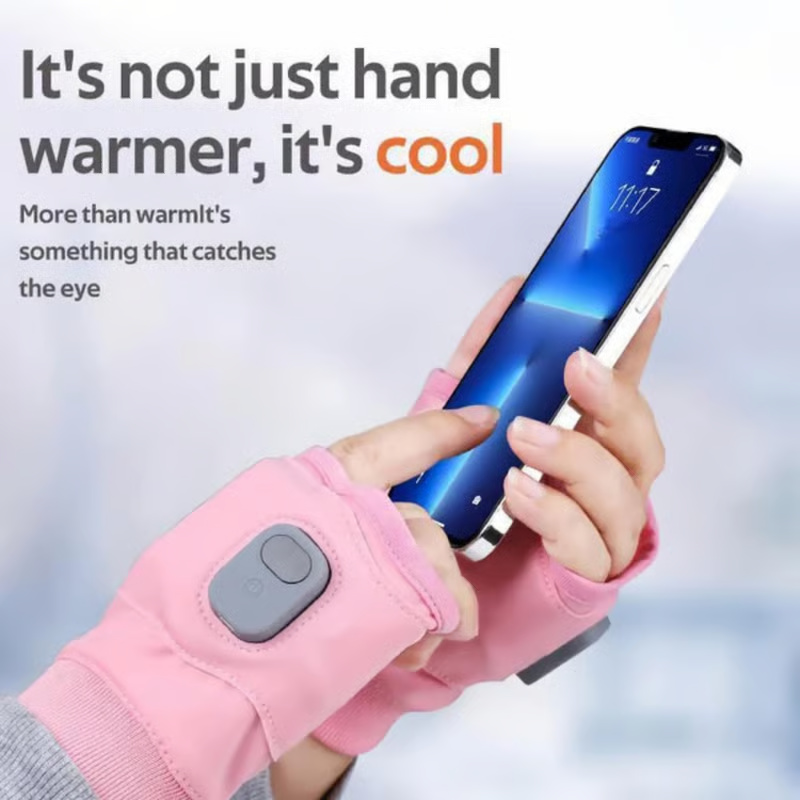 Digital Display Heated Gloves