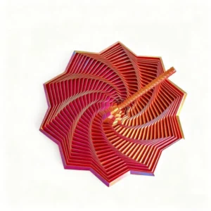 3D Printed Fractal Fidget Toy