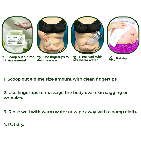 ️ Avocado Ageless Body Cream Scrub - Image 4