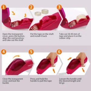 Automatic Tape Dispenser for Crafts