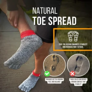 Barefoot-Inspired Toe Socks
