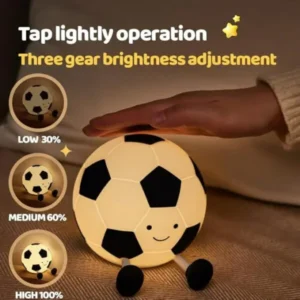 Cute Football Night Light for Kids