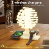 Spiral Wireless Charging Lamp
