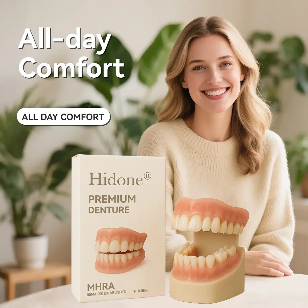 ๐ฑโ๐๐ฆ- ๐๐ซ๐๐ฆ๐ข๐ฎ๐ฆ ๐๐๐ง๐ญ๐ฎ๐ซ๐- (โจSuitable for all mouth shapes, custom-made dentures for a perfect fitโจ๏ผ - Image 13