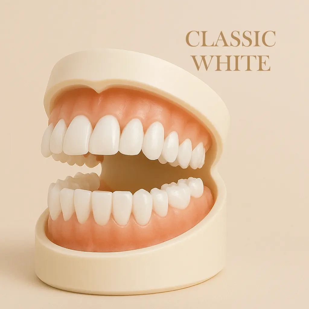 ๐ฑโ๐๐ฆ- ๐๐ซ๐๐ฆ๐ข๐ฎ๐ฆ ๐๐๐ง๐ญ๐ฎ๐ซ๐- (โจSuitable for all mouth shapes, custom-made dentures for a perfect fitโจ๏ผ - Image 2