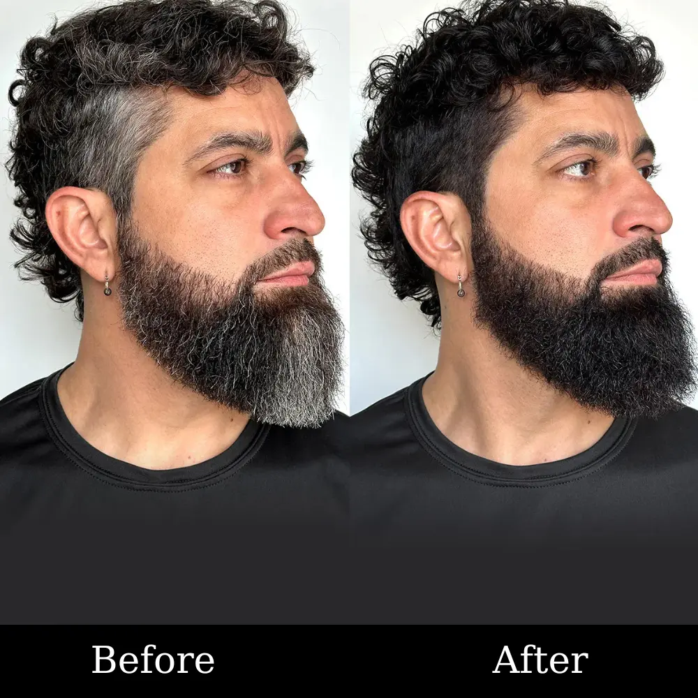 3-in-1 Black Hair Dye Shampoo - Image 6