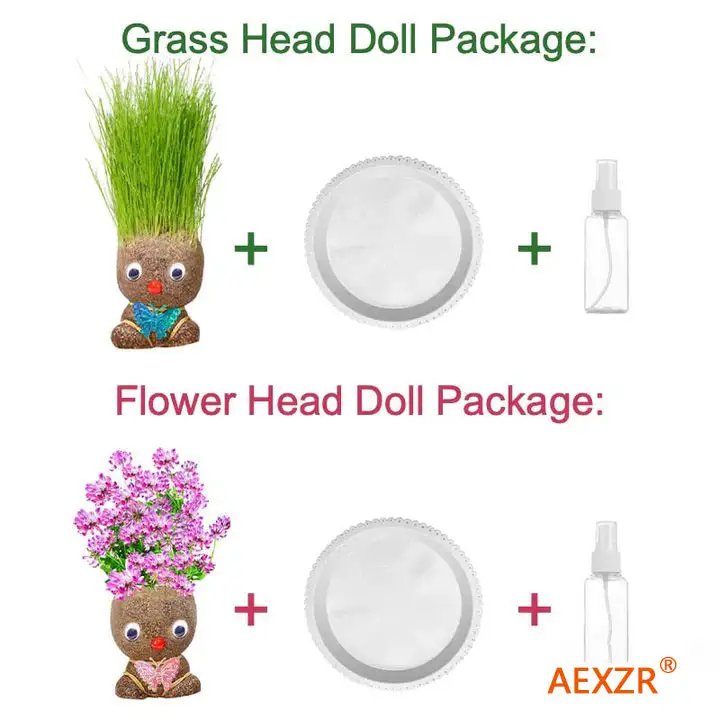 Grass Head Doll - Image 5