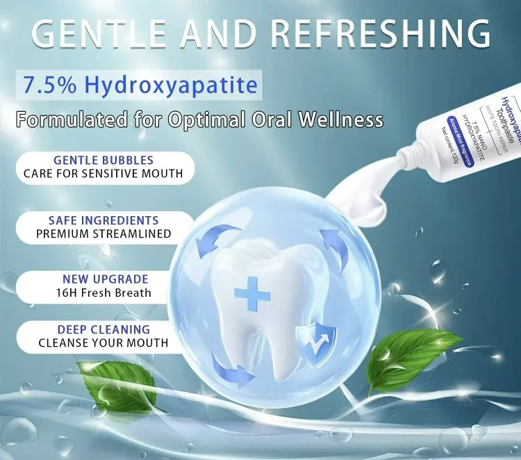 7.5% Hydroxyapatite Toothpaste – Enamel Repair & Whitening - Image 8
