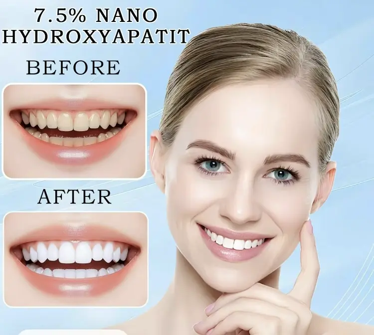 7.5% Hydroxyapatite Toothpaste – Enamel Repair & Whitening