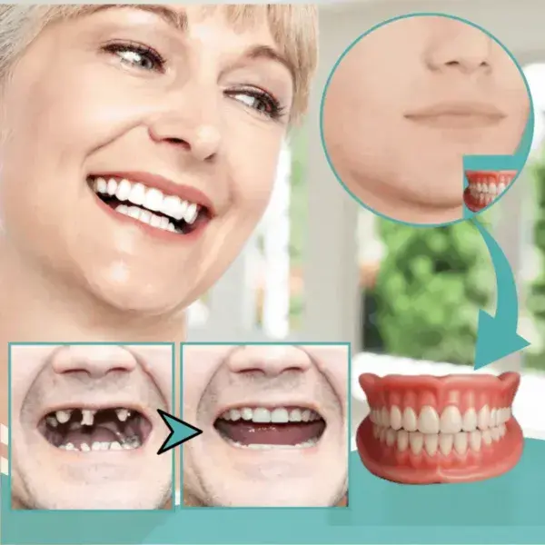 Custom-Fit Functional Dentures – Perfectly Fitted in Minutes at Home