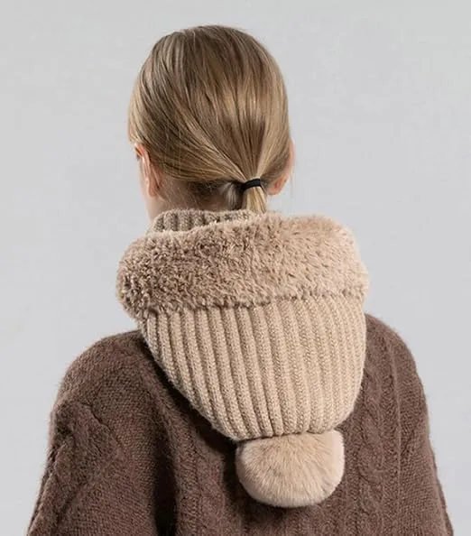 🧣 Women's Knit Beanie Hat Scarf Mask Set — Stay Warm & Stylish This Winter! ❄️ - Image 9