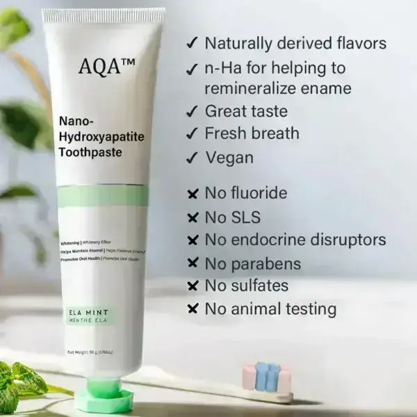Fluoride-Free Nano Hydroxyapatite Toothpaste - Image 2